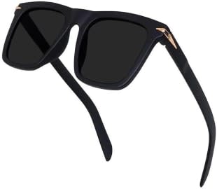 UV Protection Square Black Sunglasses for Men And Women