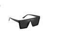 Oversized Black Square Frame Sunglasses